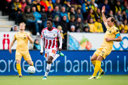 Mushaga Bakenga of Tromsø and Martin Bjørnbak of