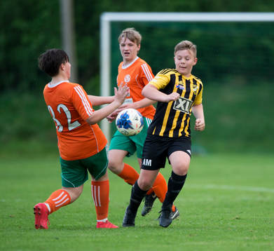 i ungdomsmatchen pojkar födda 2005 mellan IFK Hässleholm