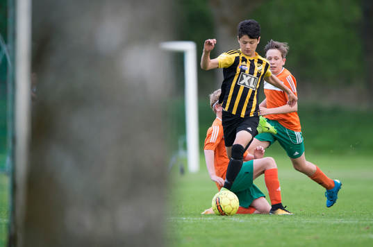 i ungdomsmatchen pojkar födda 2005 mellan IFK Hässleholm