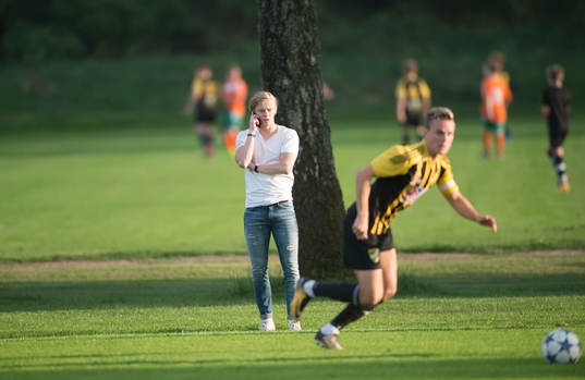 i DM-matchen mellan IFK Hässleholm och Åstorp i
