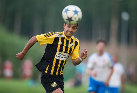 IFK Hässleholms Waed Shaif i DM-matchen mellan IFK