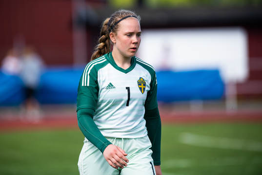 Sveriges målvakt Sofia Hjern