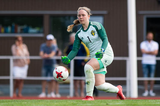 Sveriges målvakt Sofia Hjern