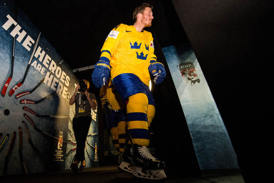 Sveriges Gustav Nyquist anländer