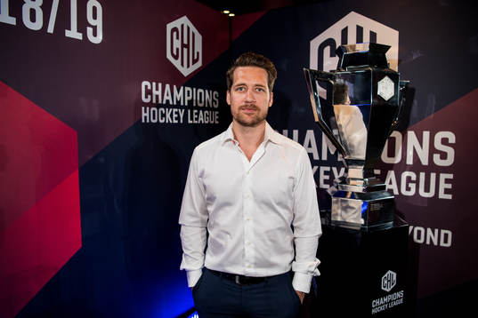 Växjös tränare Sam Hallam