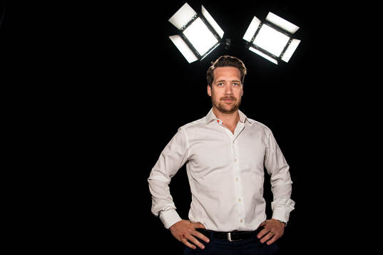 Växjös tränare Sam Hallam