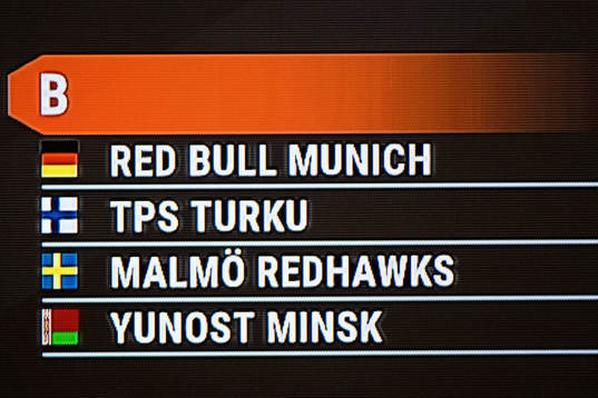 Grupp B med Malmö Redhawks