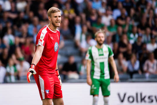 Malmö FFs målvakt Fredrik Andersson