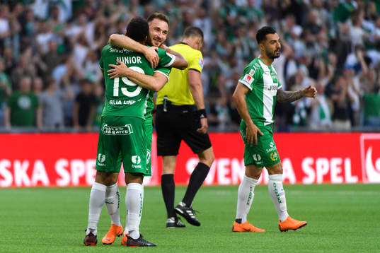 Hammarbys Muamer Tankovic, Serge-Junior Martinsson Ngouali
