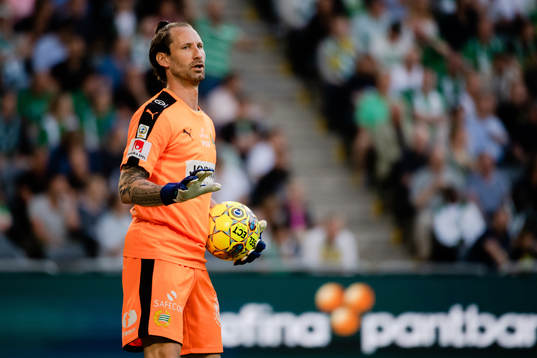Hammarbys målvakt Johan Wiland