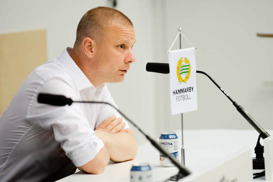 Hammarbys tränare Stefan Billborn