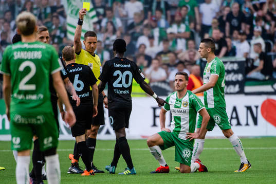 Hammarbys Jeppe Andersen deppar