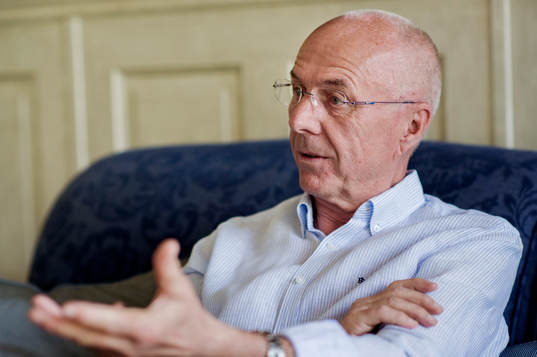 Sven Göran Eriksson poses for a portrait