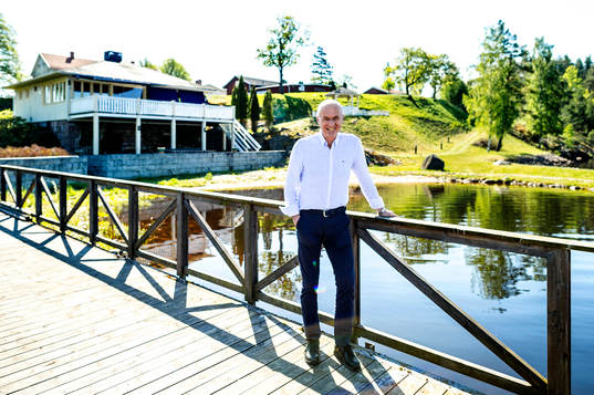 Sven Göran Eriksson poses for a portrait