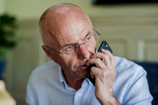 Sven Göran Eriksson poses for a portrait