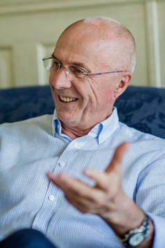 Sven Göran Eriksson poses for a portrait