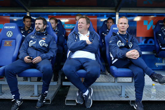 Bjarte Aarsheim, Bjarne Berntsen and Morten Jensen of Viking