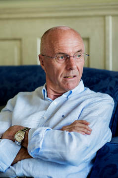 Sven Göran Eriksson poses for a portrait