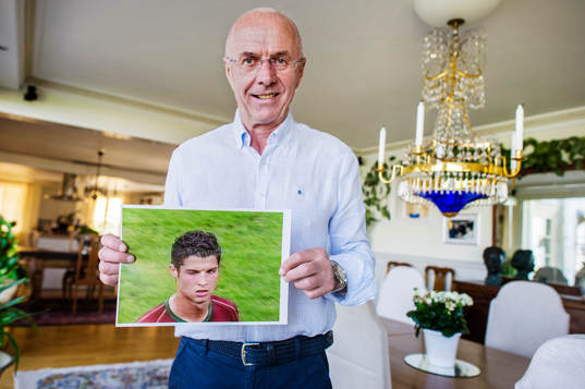 Sven Göran Eriksson poses for a portrait