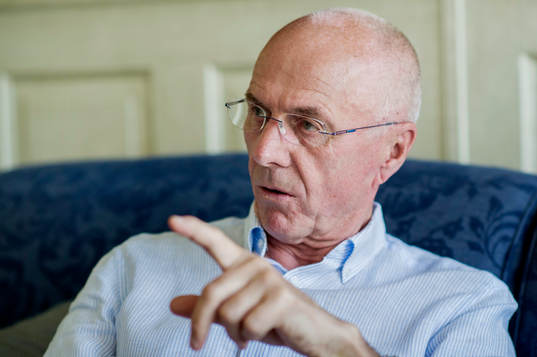 Sven Göran Eriksson poses for a portrait
