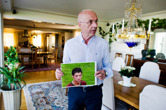 Sven Göran Eriksson poses for a portrait