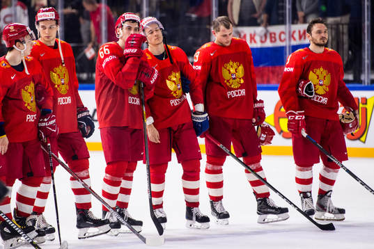 Rysslands spelare deppar