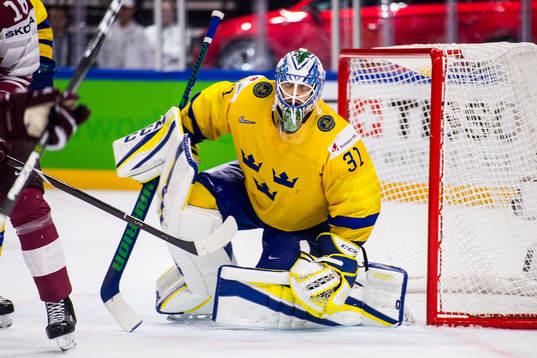 Sveriges målvakt Anders Nilsson