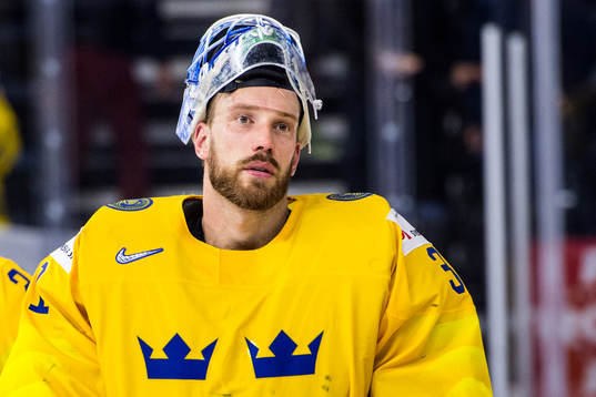 Sveriges målvakt Anders Nilsson