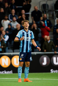 Djurgårdens Felix Beijmo deppar