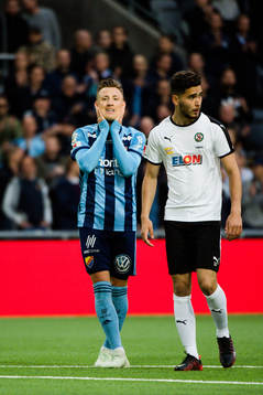Djurgårdens Fredrik Ulvestad deppar