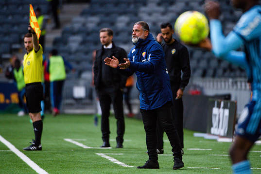 Djurgårdens tränare Özcan Melkemichel