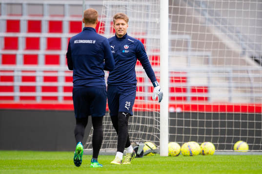 Helsingborgs målvakt Kalle Joelsson