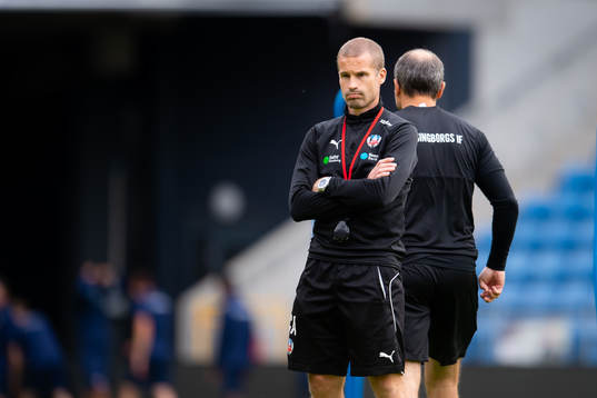 Helsingborgs assisterande tränare Christoffer Andersson