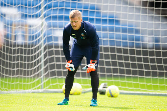 Helsingborgs målvakt Pär Hansson