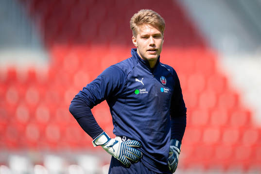Helsingborgs målvakt Kalle Joelsson