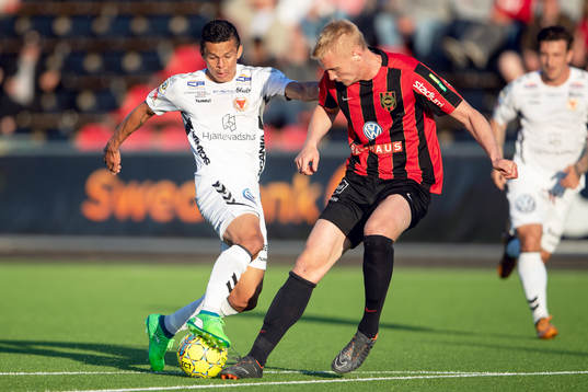 Kalmars Romário Pereira Sipião och Brommapojkarnas Ludvig