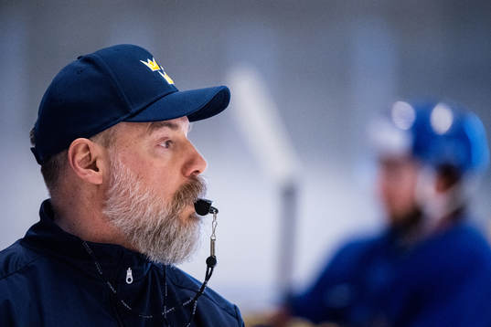 Sveriges förbundskapten Rikard Grönborg