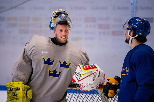 Sveriges målvakt Anders Nilsson