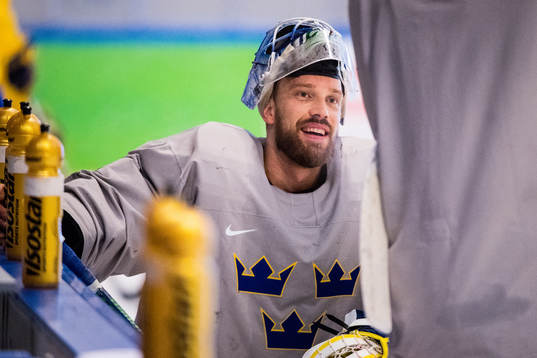 Sveriges målvakt Anders Nilsson