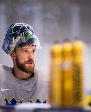 Sveriges målvakt Anders Nilsson