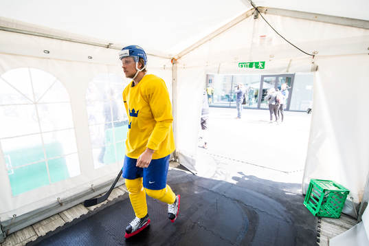 Sveriges Jacob de la Rose anländer
