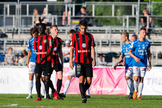 0 målet av Trelleborgs Freddie Brorsson (ej på bild)
