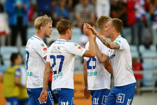 Norrköpings Kalle Holmberg, Arnór Sigurdsson och