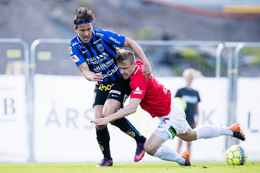 Sirius Stefano Vecchia och Trelleborgs Erik Andersson