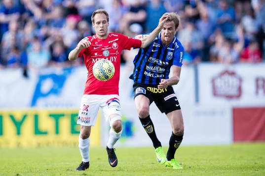 Trelleborgs Zoran Jovanovic och Sirius Oscar Pehrsson