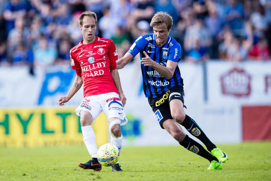 Trelleborgs Zoran Jovanovic och Sirius Oscar Pehrsson