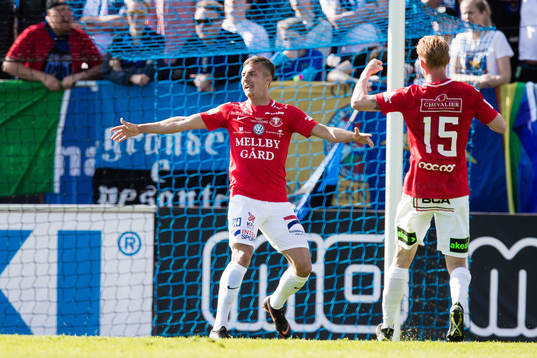 Trelleborgs Felix Hörberg jublar