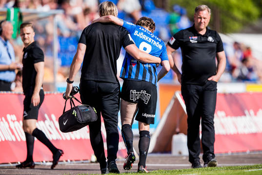 Sirius Tim Björkström med skada