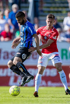 Sirius Sherko Faiqi och Trelleborgs Felix Hörberg