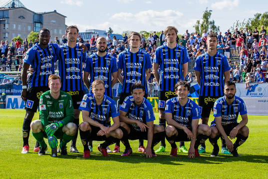 Sirius startelva med Moses Ogbu , Philip Haglund , Karl